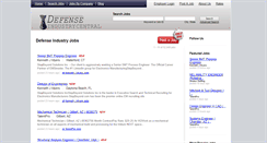 Desktop Screenshot of defenseindustrycentral.com