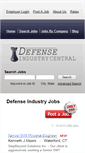 Mobile Screenshot of defenseindustrycentral.com